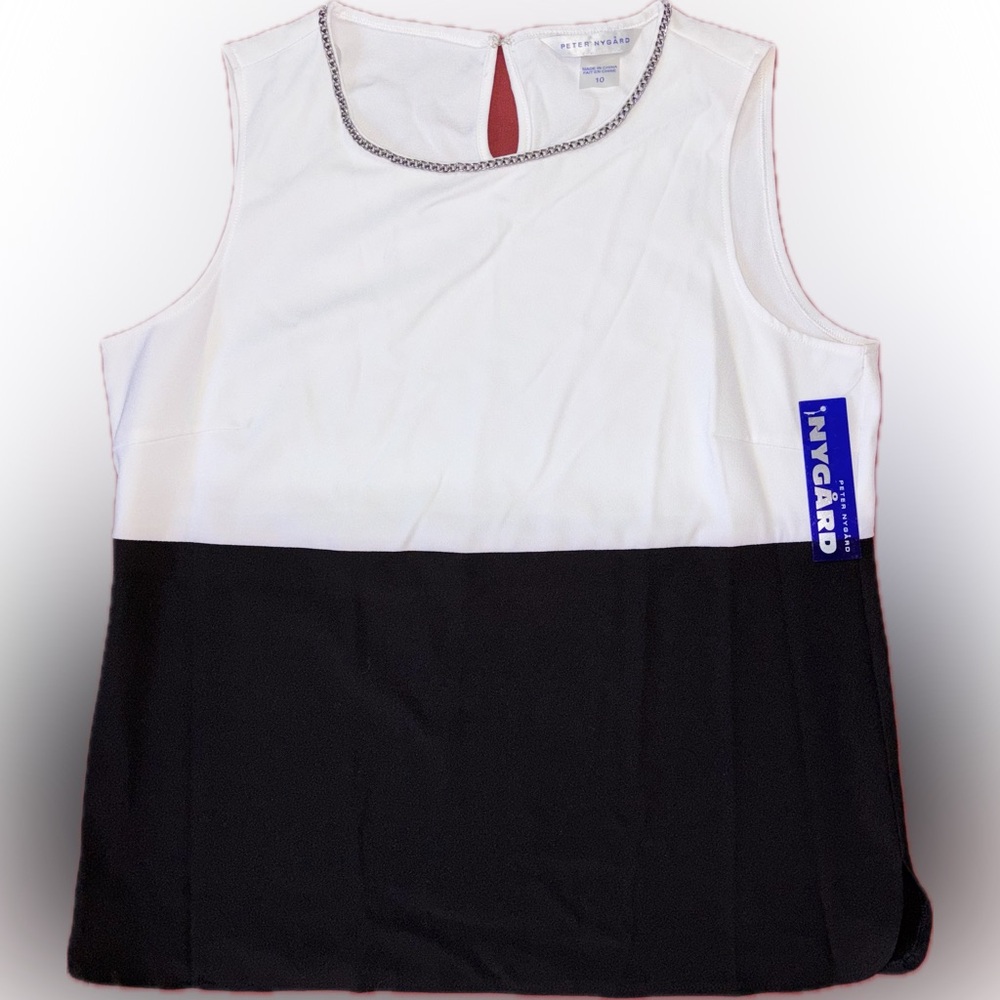 NWT Peter Nygard Sleeveless Top